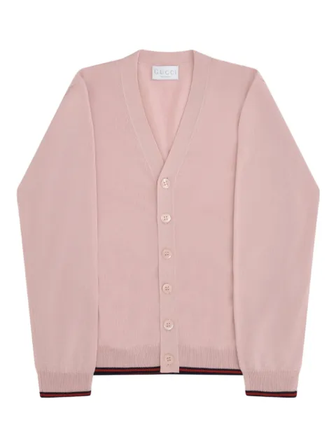Gucci Kids v-neck buttoned cardigan