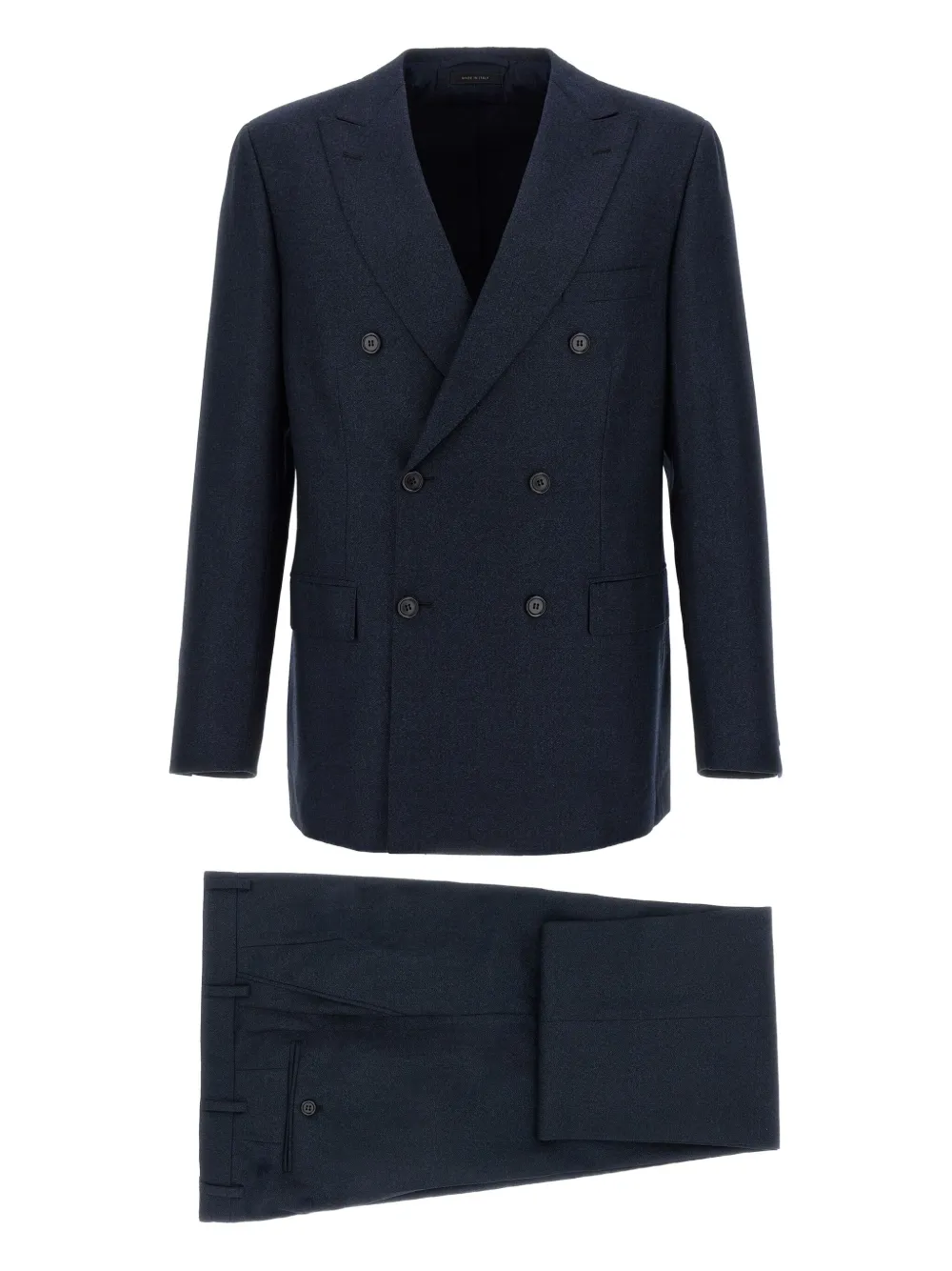 herringbone wool suit