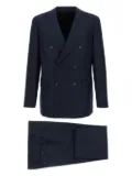 Brioni herringbone wool suit - Blue