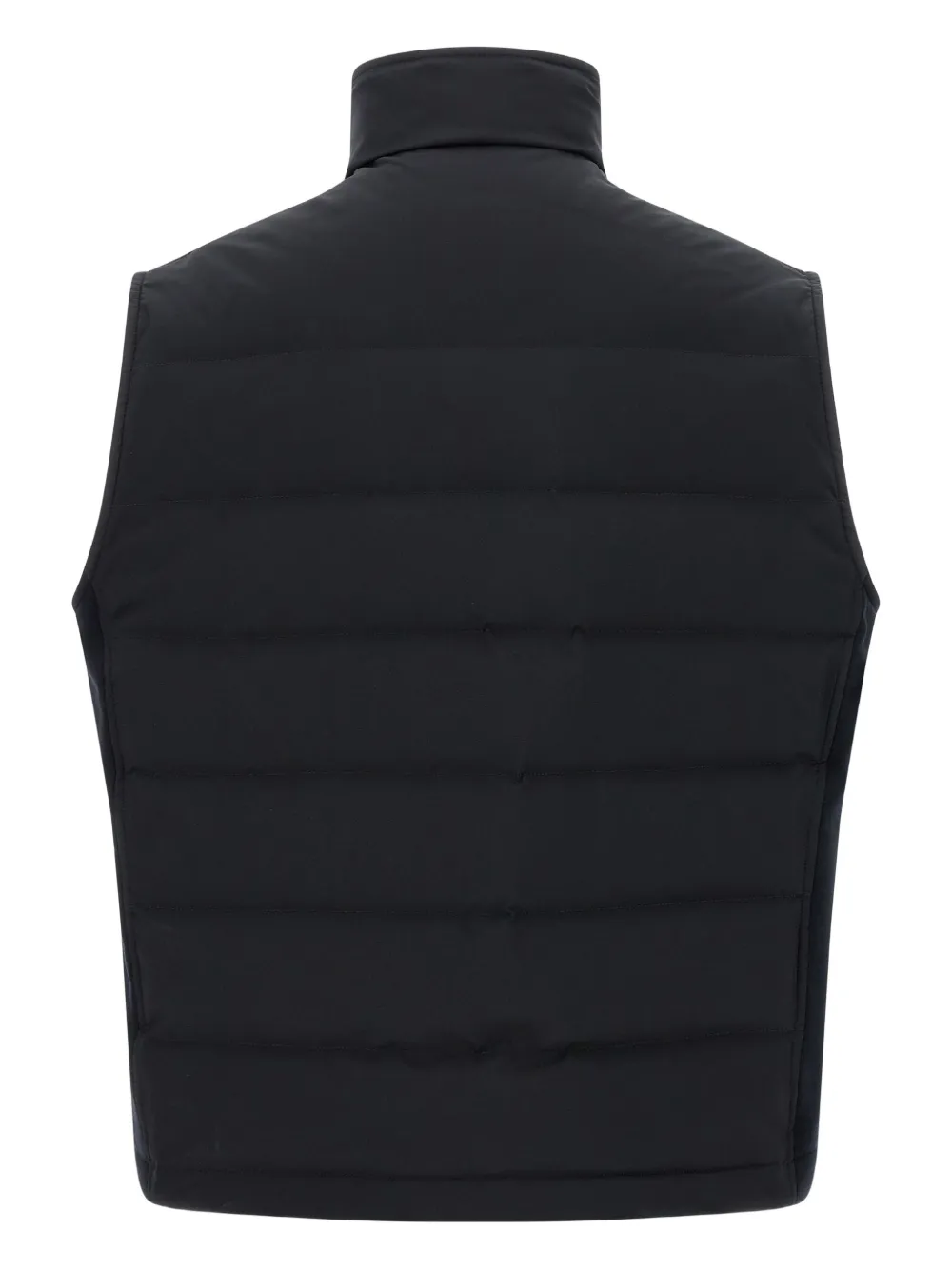 Brioni Bodywarmer met logopatch Blauw