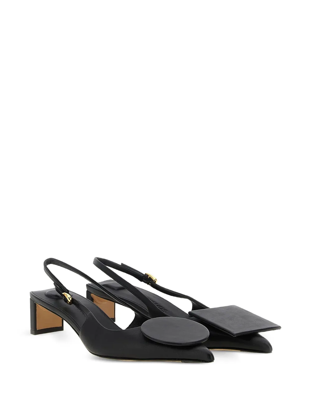Jacquemus 40mm The low Duelo pumps Black