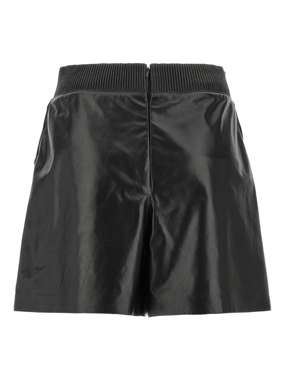 Giovanni Bedin ribbed-detail shorts | Leather & Faux Leather Shorts | Image 2