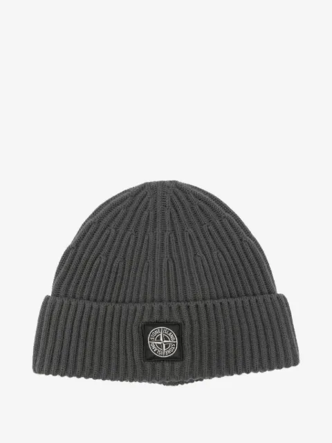 Stone Island Compass-patch beanie