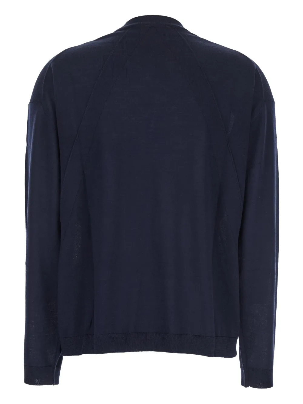 Semicouture v-neck sweater Blauw