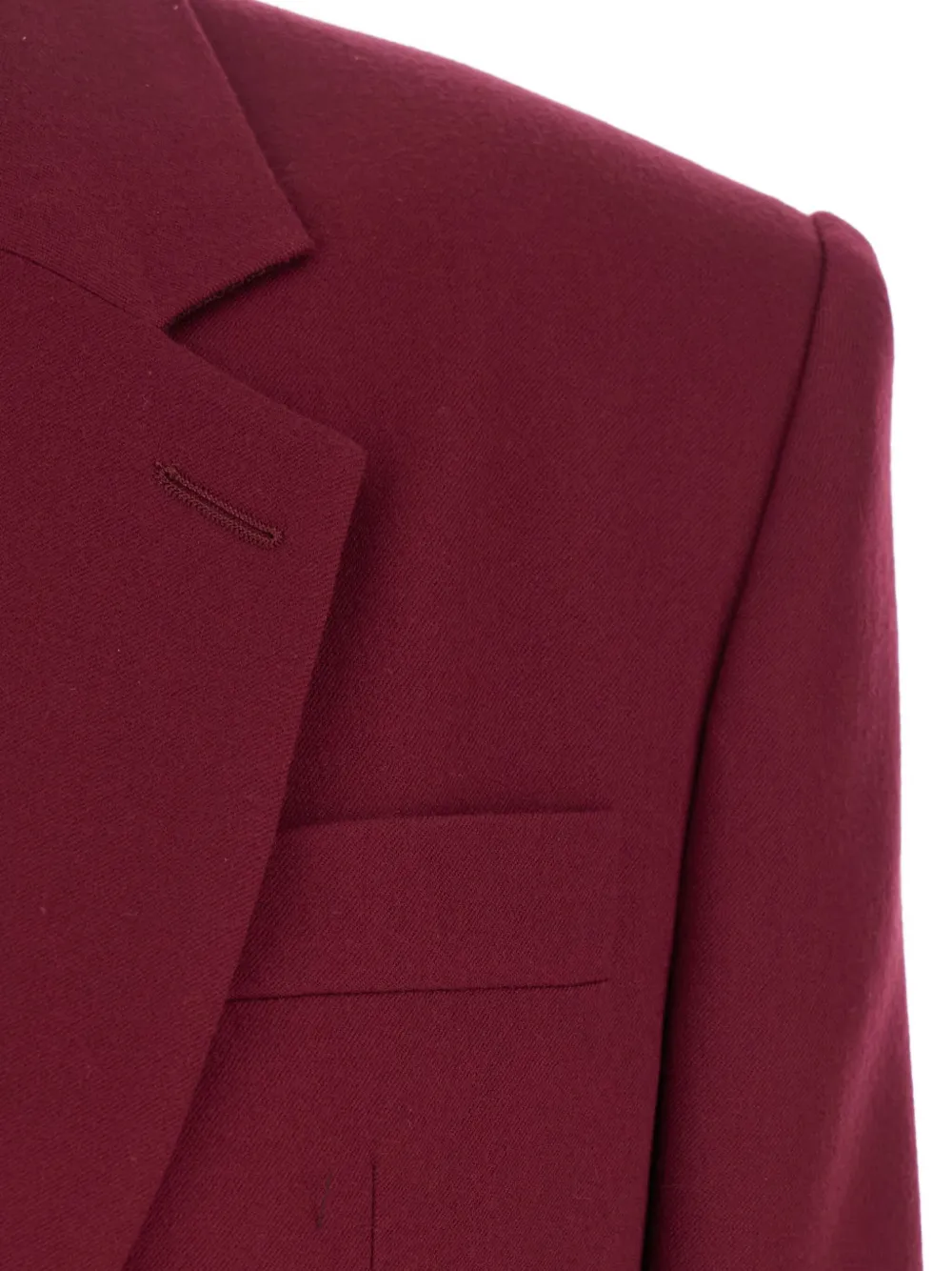 Stella McCartney single-breasted blazer Rood