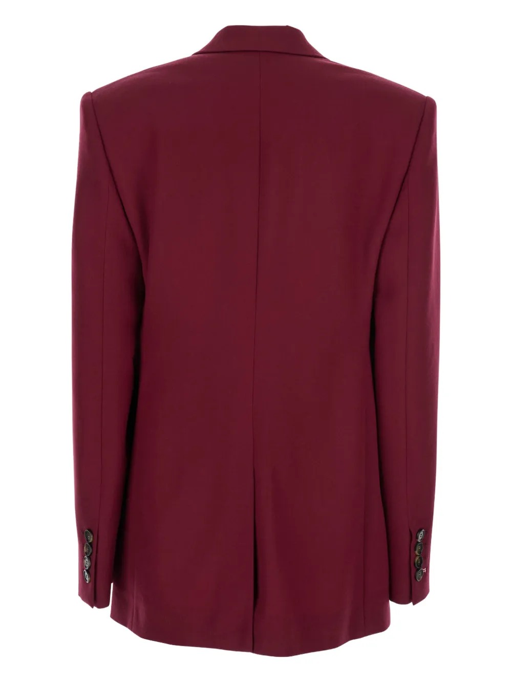Stella McCartney single-breasted blazer Rood