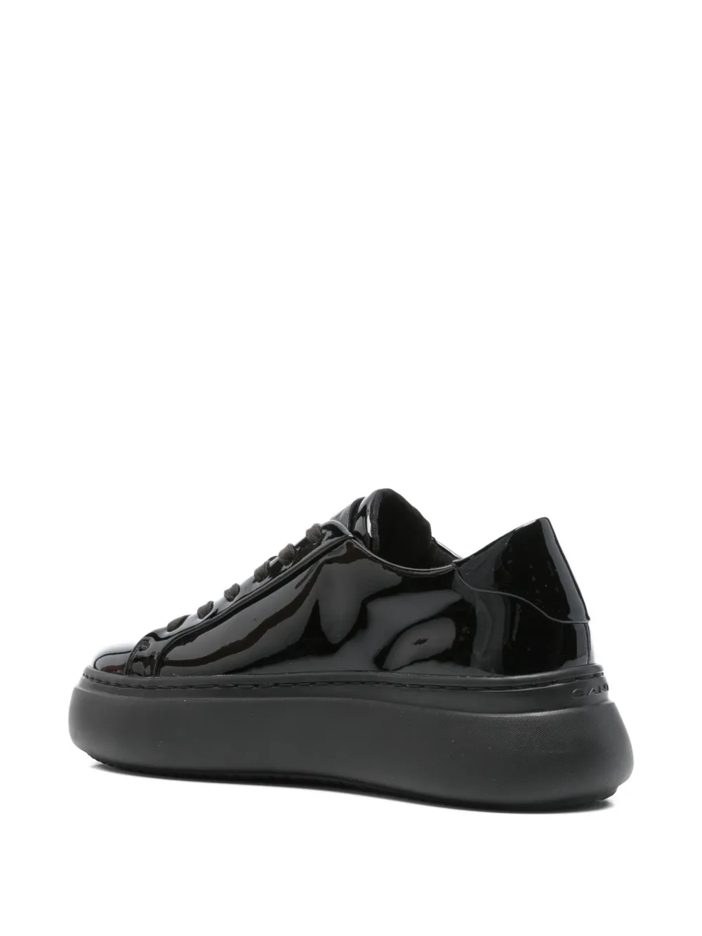 Gant Alincy leather platform sneakers Black