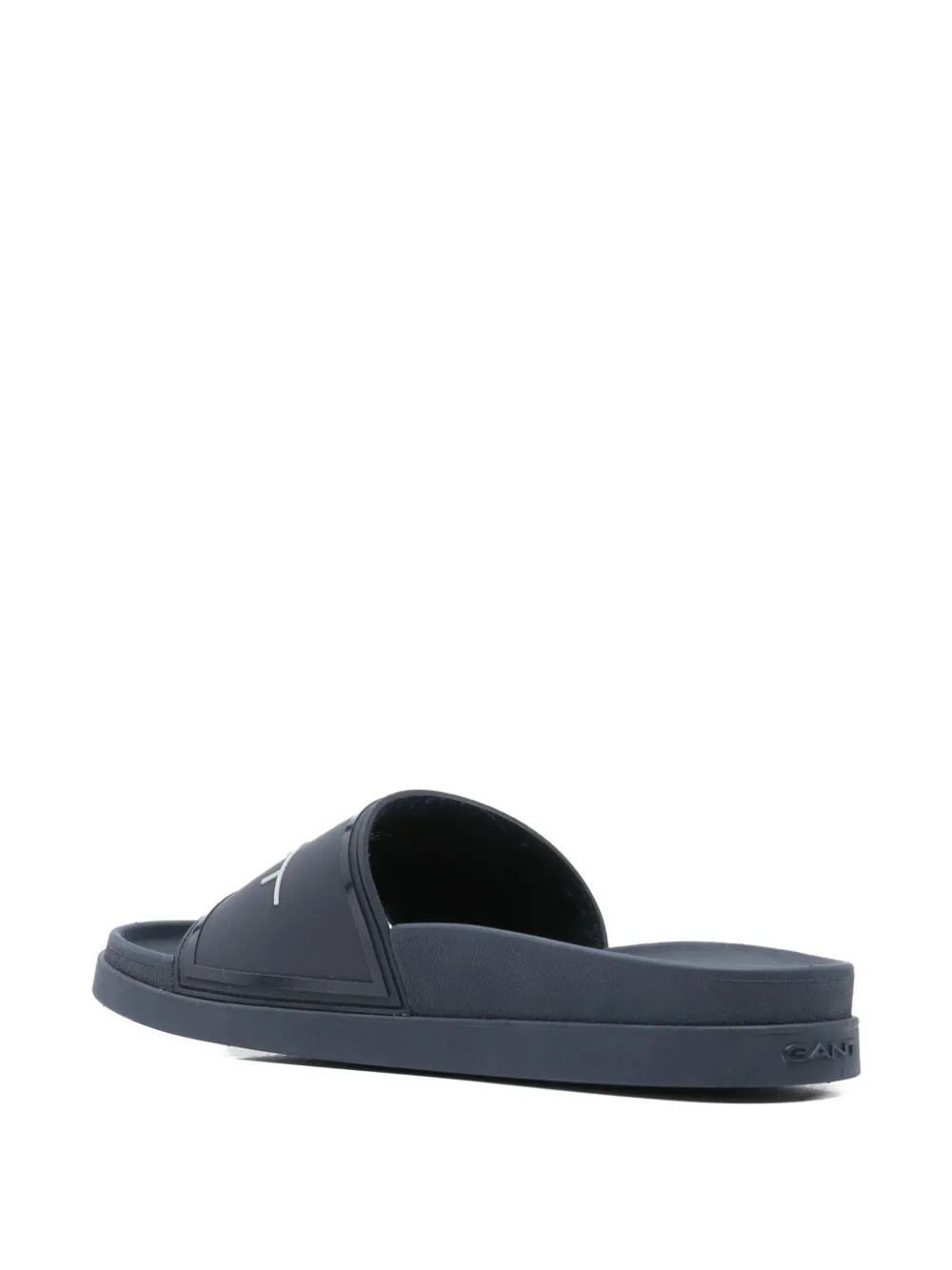 Gant Pierbay logo-embellished sliders Blue