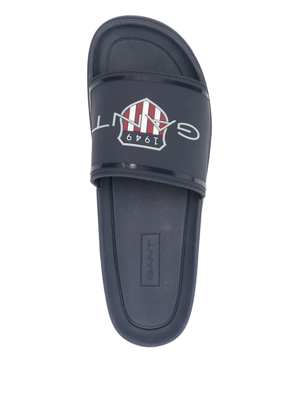 Gant Pierbay logo-embellished sliders Blue
