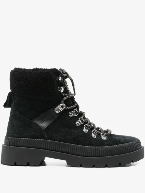 Gant lace-up shearling boots