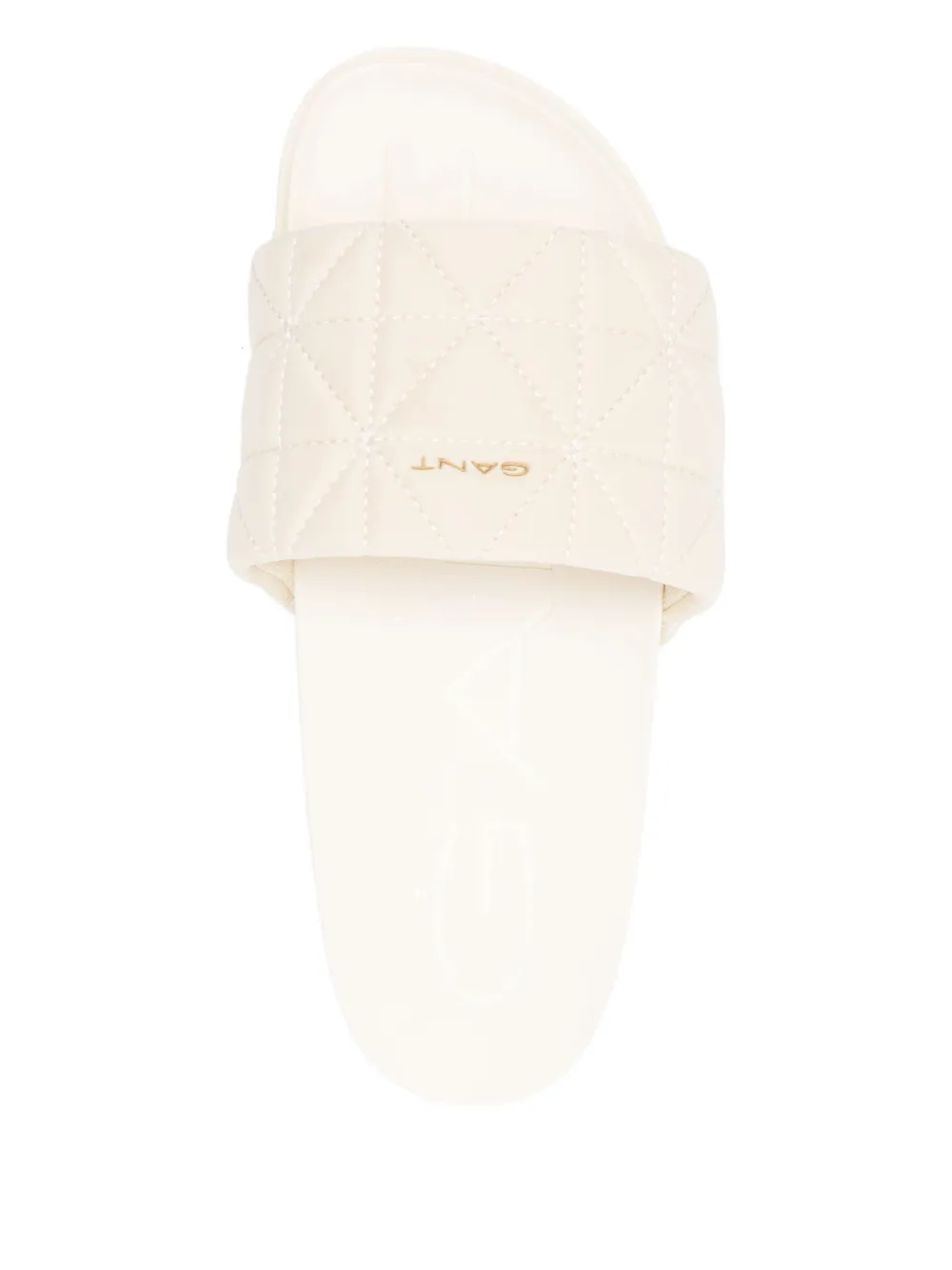 Gant quilted sliders Neutrals