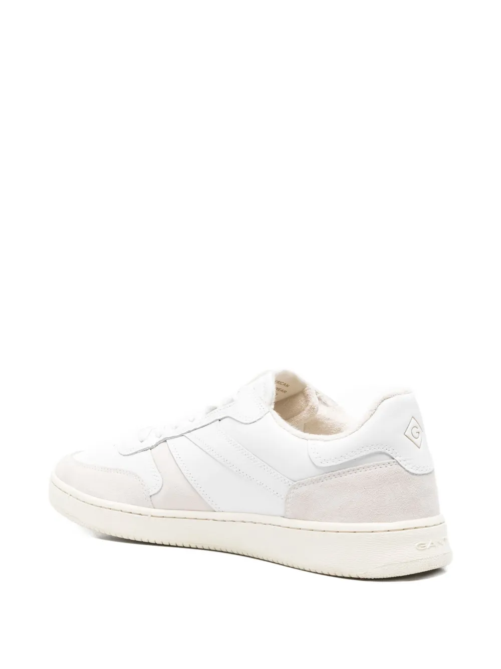 Gant suede-panel sneakers White