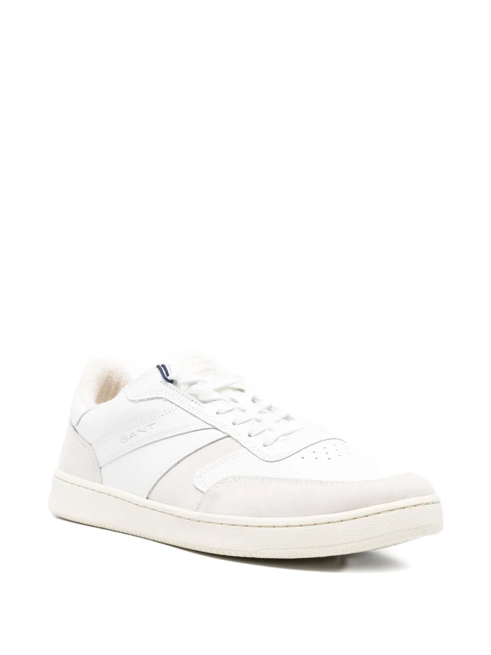 Gant suede-panel sneakers White