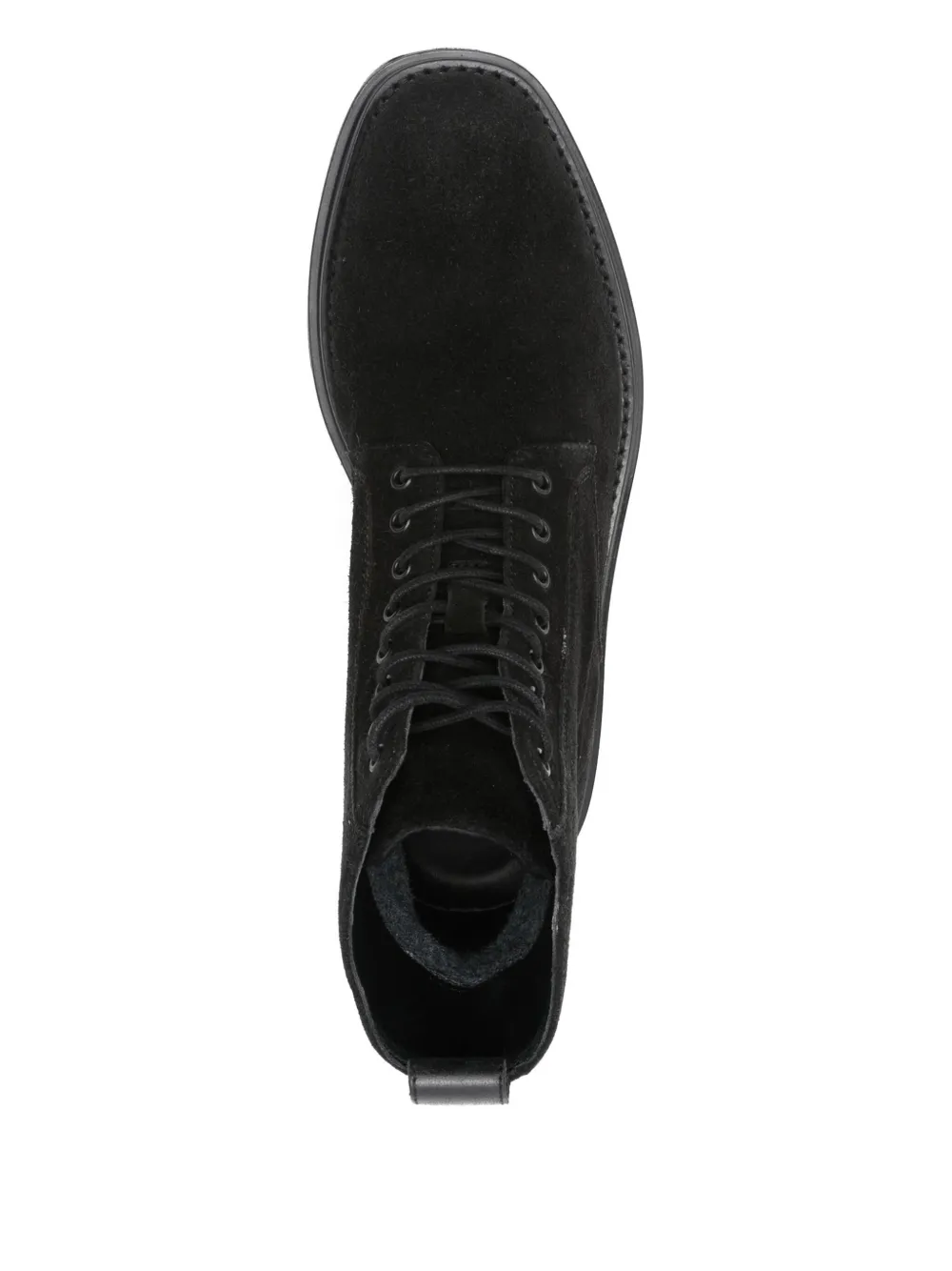 Gant lace-up suede boots Black