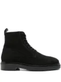 Gant lace-up suede boots - Black