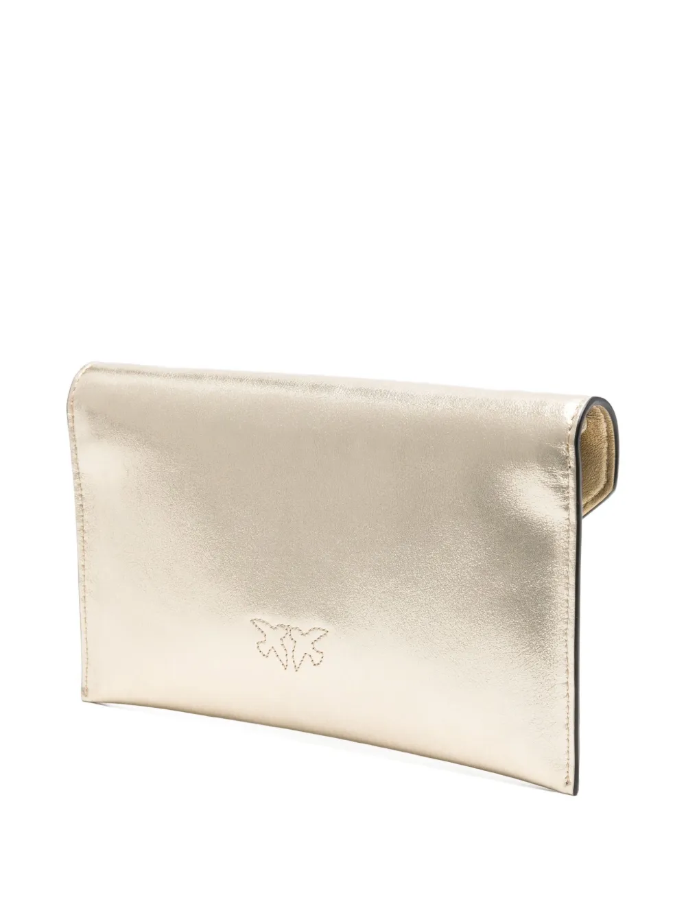 PINKO Envelope mini-tas met omslag en ketting Goud