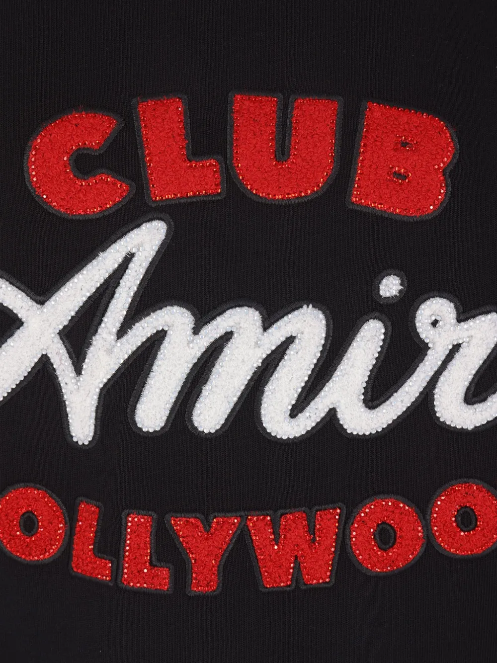 AMIRI Club Hollywood T-shirt Zwart