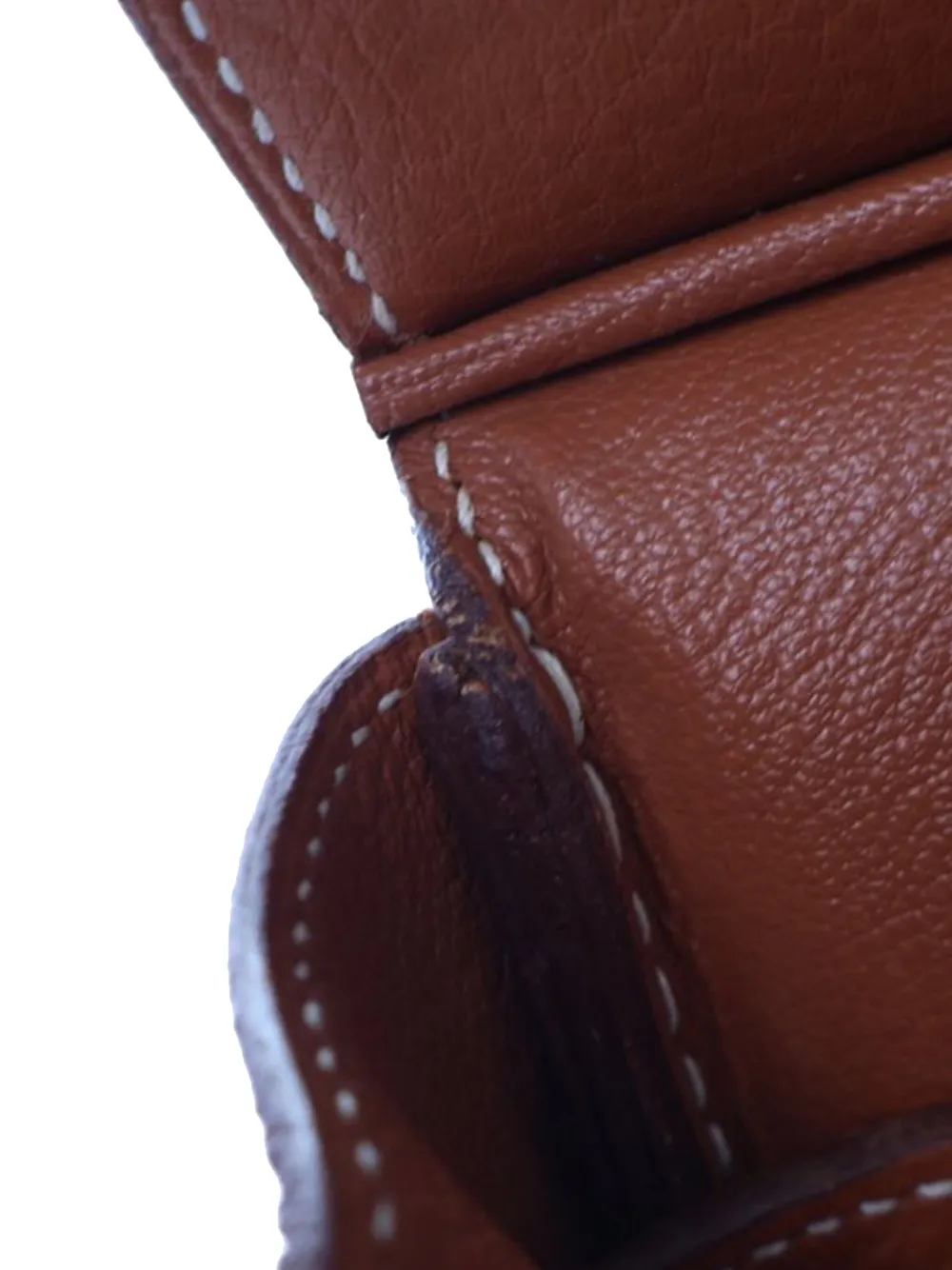 Hermès Pre-Owned 2005 Clemence Birkin Retourne 35 handbag | Pre-Owned | Image 2