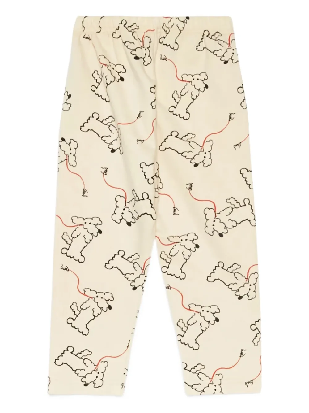 Weekend house kids Legging met elastische tailleband Beige
