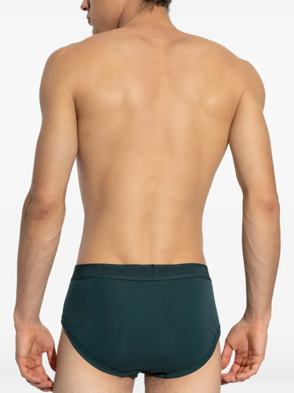TOM FORD Slip met logoband Groen
