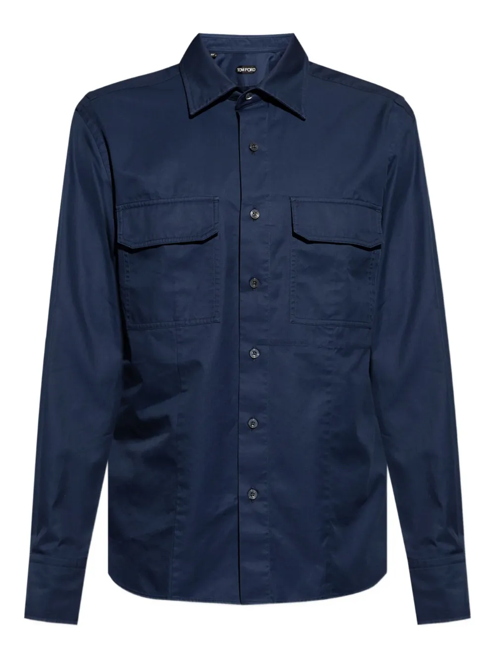 TOM FORD T-shirt met dubbele zak Blauw