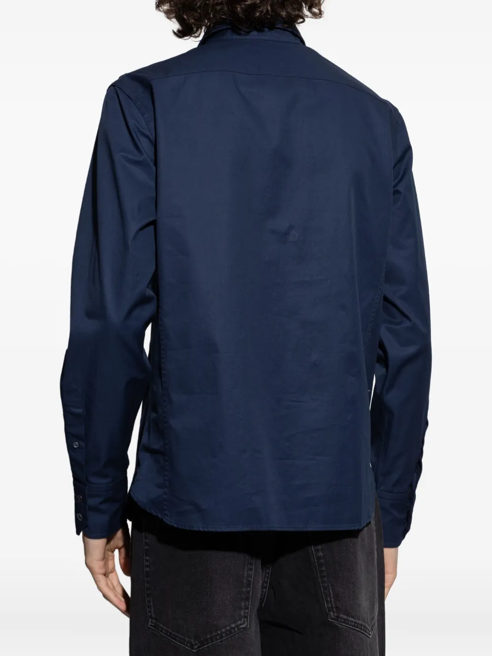 TOM FORD T-shirt met dubbele zak Blauw