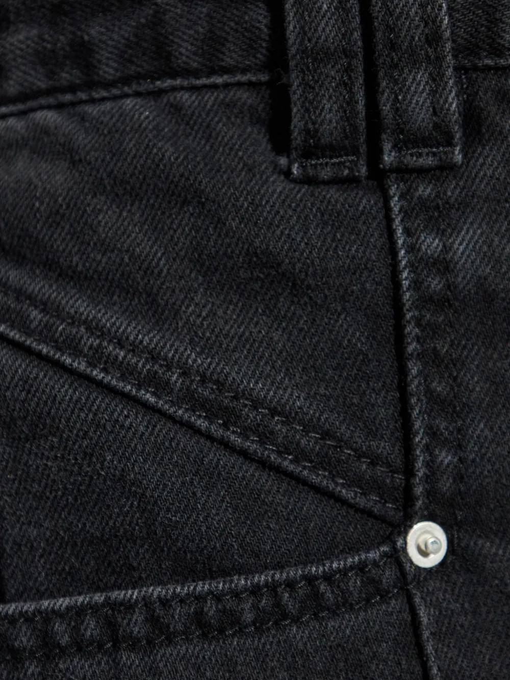 Isabel Marant Vetan Centre-seam Straight-leg Jeans In Black