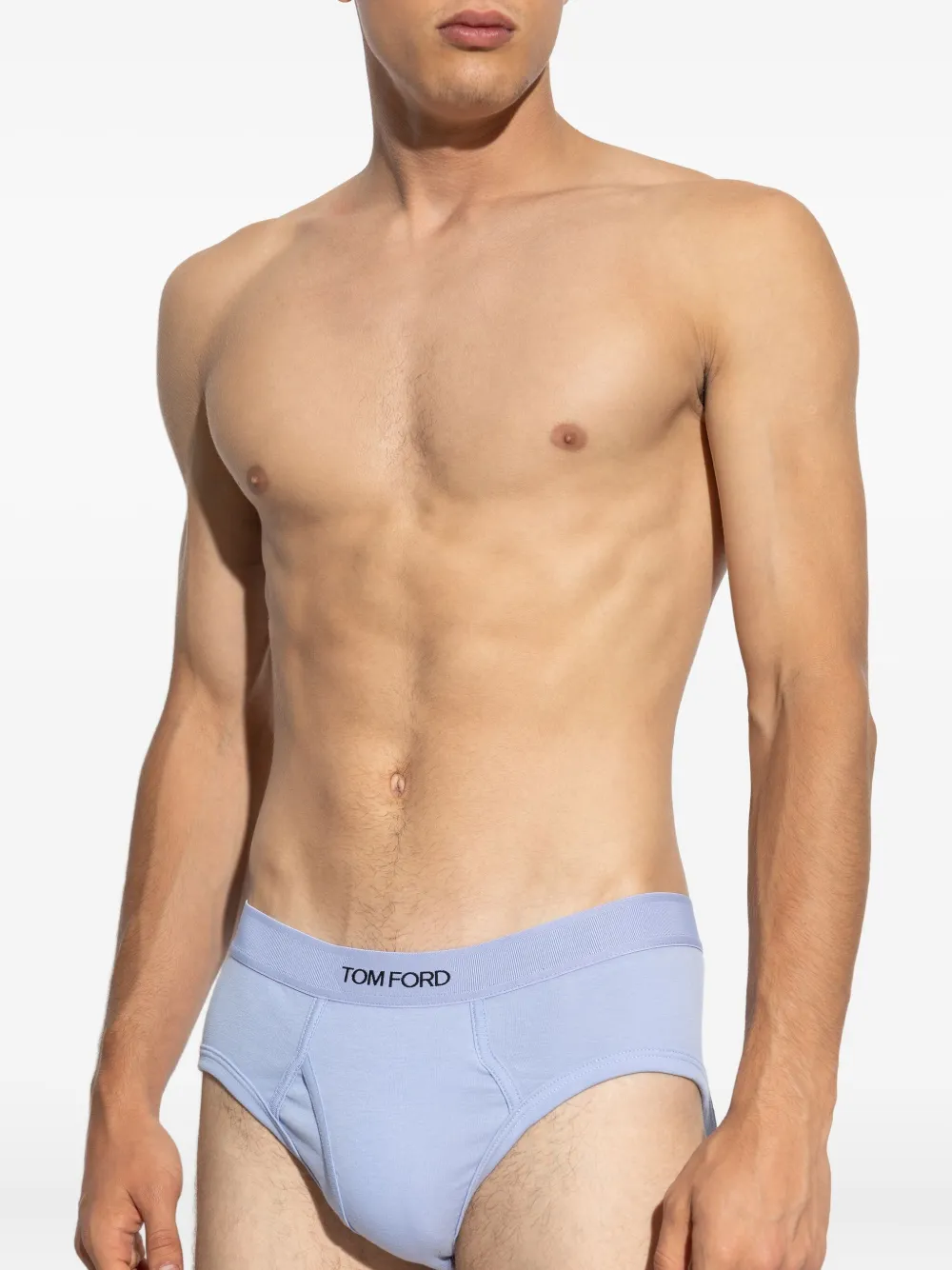TOM FORD branded-waistband briefs Blauw