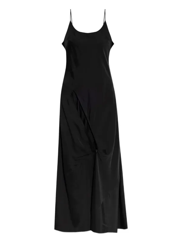 sparkly black dresses Wedtrend Women Wedding Party Dress Sequins Black Mother of the Bride Dress  with Slit  WEDTREND