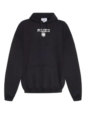 VETEMENTS Night In Paris パーカー | ブラック | FARFETCH JP VETEMENTS Night In Paris パーカー | ブラック | FARFETCH JP