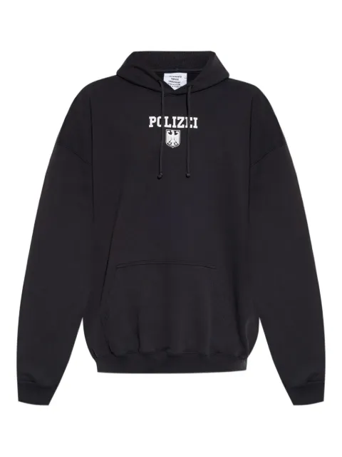 VETEMENTS printed hoodie
