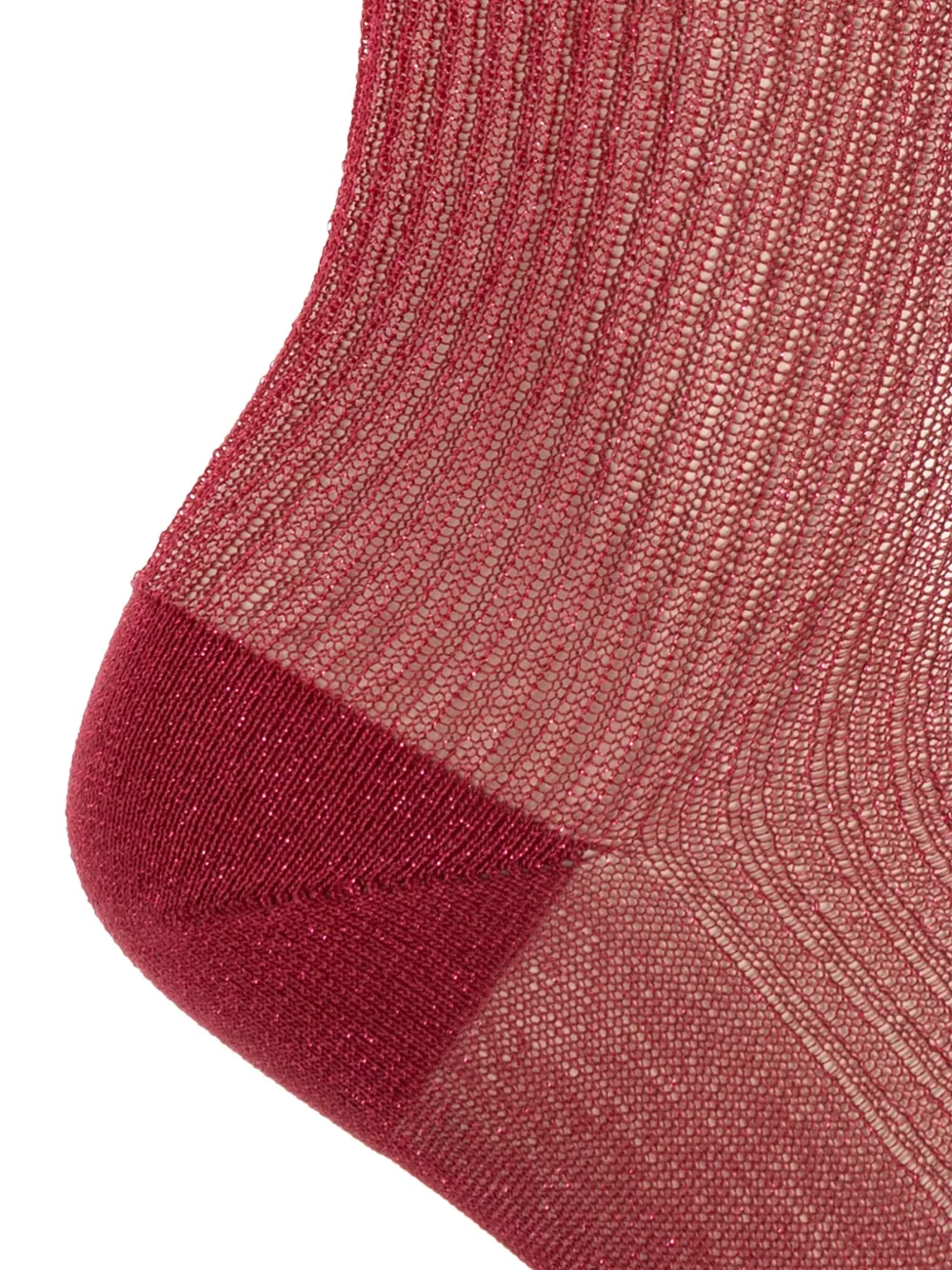 ISABEL MARANT ribbed-knit socks Rood