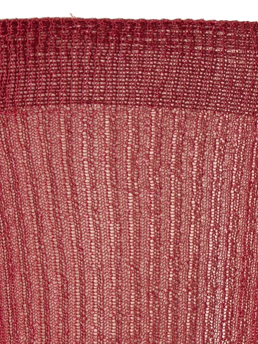ISABEL MARANT ribbed-knit socks Rood