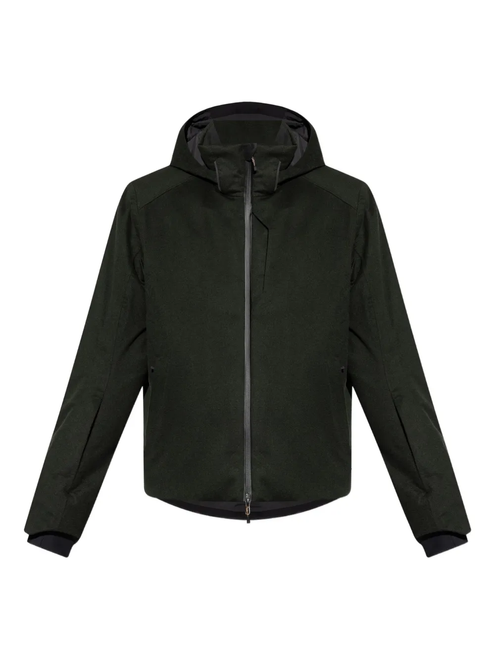 Balma hooded zip-front jacket