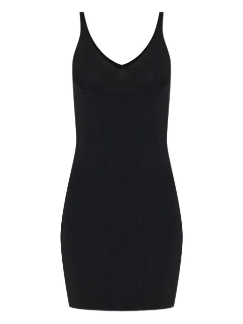 ISABEL MARANT ribbed v-neck mini dress