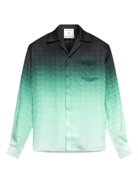 Casablanca Camicia con effetto sfumato