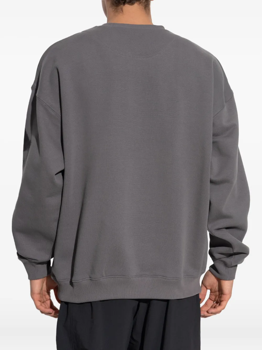 Y-3 Katoenen sweater Grijs