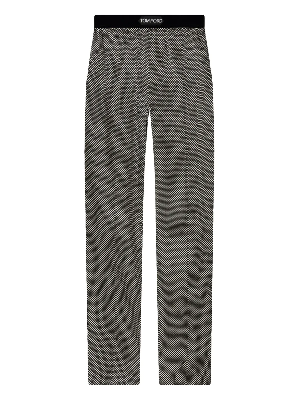 TOM FORD polka-dot pajama trousers Zwart