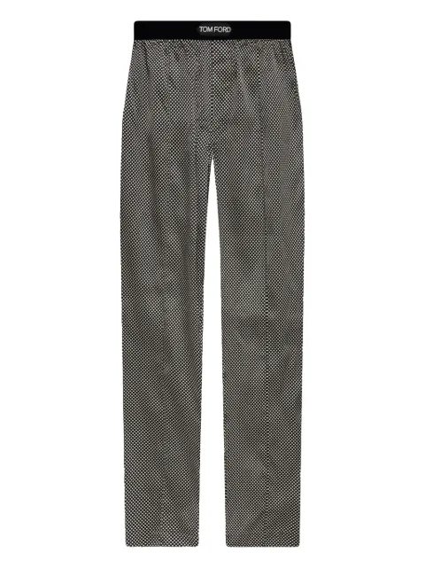 TOM FORD polka-dot pajama trousers
