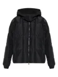 Ea7 Emporio Armani logo-print puffer jacket - UC001 BLACK