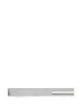 Lanvin platinum-plated rectangular tie bar - Silver