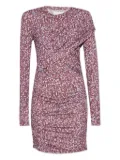MARANT ÉTOILE floral-print mini dress - Pink