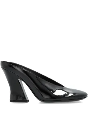Balenciaga Cagole 80mm ポインテッドトゥ ミュール | ブラック