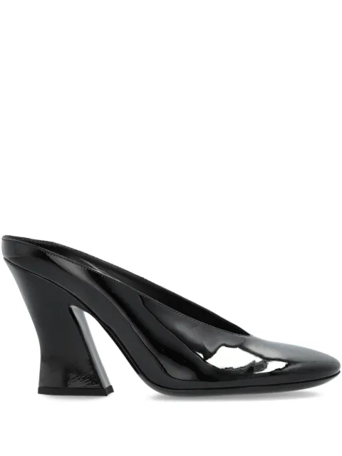 Givenchy 100mm patent-leather mules