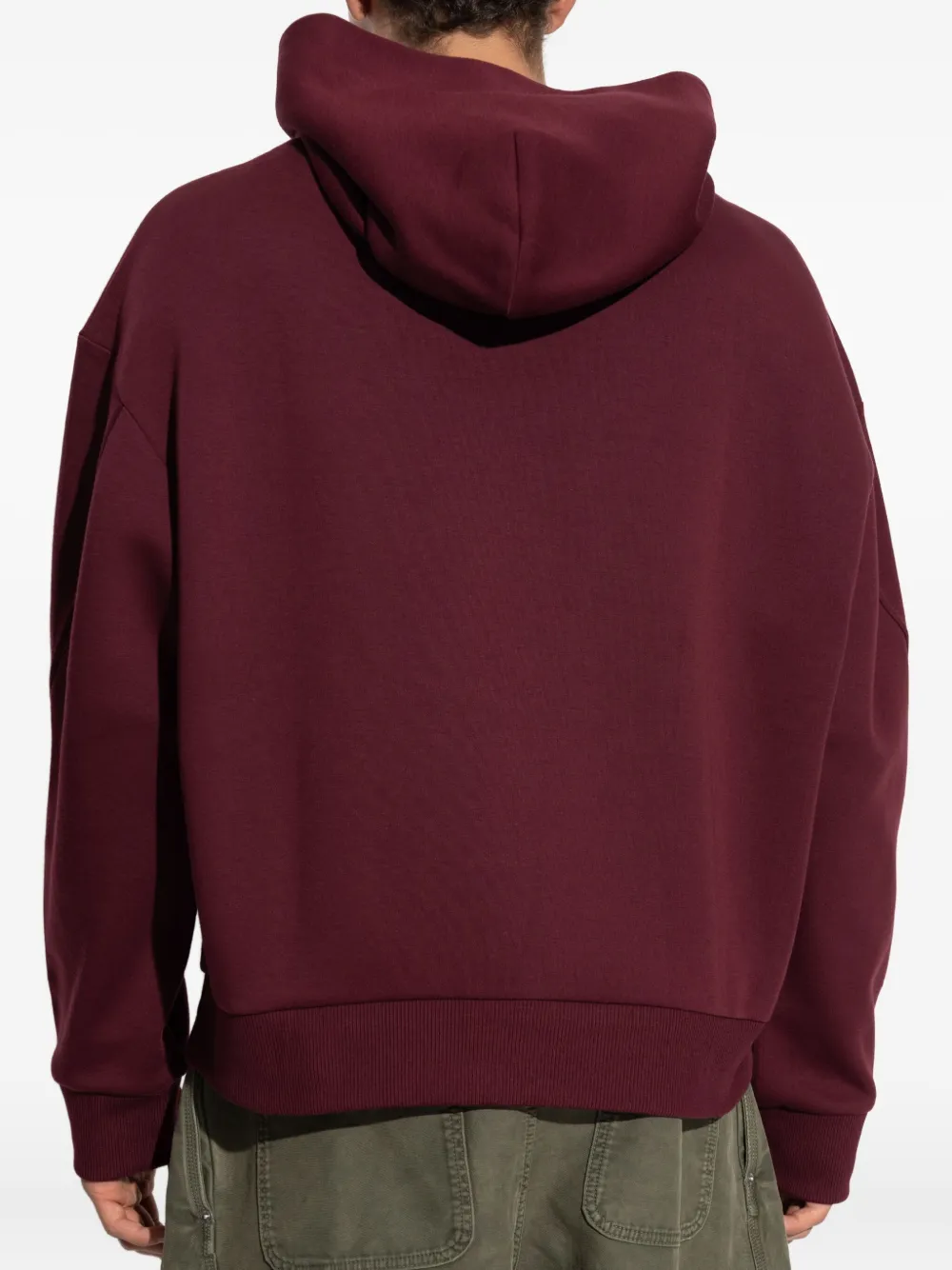 Givenchy Hoodie met geborduurd logo Rood