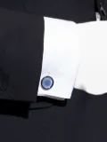 Lanvin platinum-plated oval cufflinks - Silver