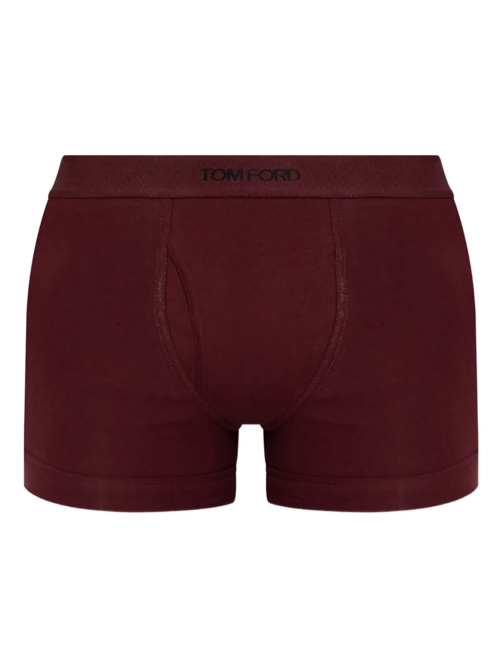 TOM FORD Boxershorts van katoenblend met logo Rood