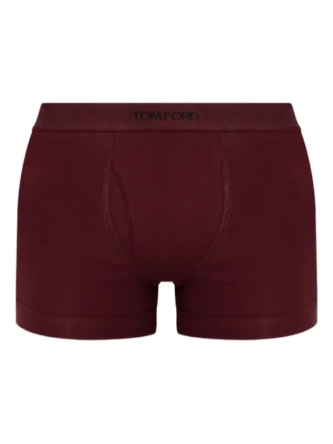 TOM FORD logo cotton-blend boxer shorts