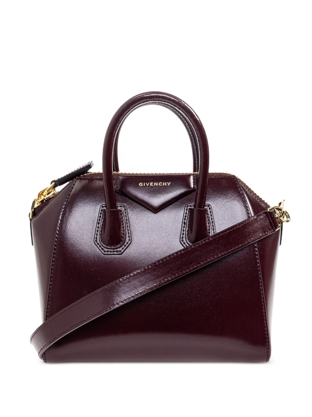 Givenchy Leren shopper Bruin