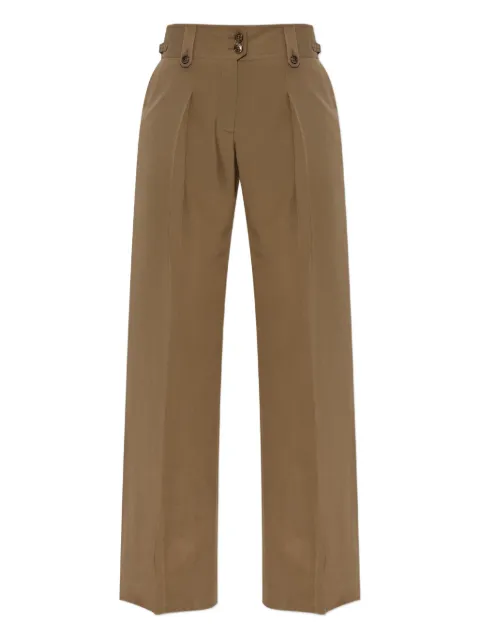 TOM FORD pleated button-fastening trousers